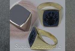 Siegelring Nr. 557 (Steingröße 14x12mm, 16x13mm)