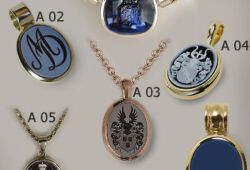 Es können Anhänger in den verschiedensten Formen und Größen gefertigt werden.