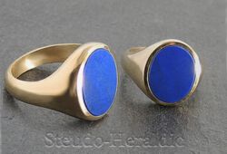 Siegelring Nr. 051 (Steingröße 14x11mm oval)