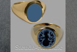 Siegelring Nr.05 (Steingröße 12x10mm oval)