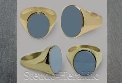 Siegelring Nr. 048 (Steingröße 16x13mm oval)